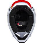 Fox Racing 2025 V1 MIPS Flow Motocross Helmet - White Red