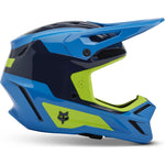 Fox Racing 2025 V3 MIPS Impression Youth Motocross Helmet - True Blue