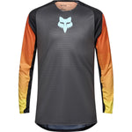 Fox Racing 2025 Flexair Grid Motocross Jersey - Black Orange