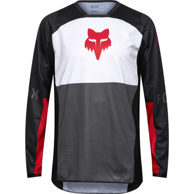 Fox Racing 2025 180 Flow Motocross Jersey - White Red