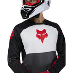 Fox Racing 2025 180 Flow Motocross Jersey - White Red