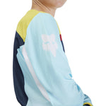 Fox Racing 2025 180 Elevated Youth Motocross Jersey - Light Blue