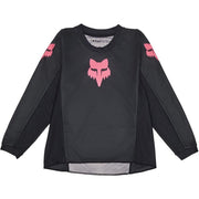 Fox Racing 2025 Blackout Kids Girls Motocross Jersey - Black