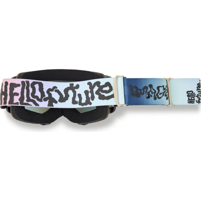 Fox Racing Main Hello Future Motocross Goggles - Light Blue