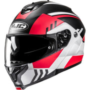 HJC C91N Kaon Flip Front Motorcycle Helmet - Red