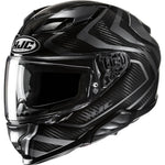 HJC F71 Carbon Nevio Motorcycle Helmet - Black