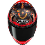 HJC RPHA 12 Diablo Blizzard Motorcycle Helmet - Red