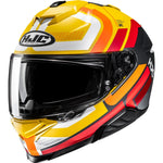 HJC i71 Viz Motorcycle Helmet - Yellow