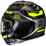 HJC RPHA 91 Carbon Lagos Flip Front Motorcycle Helmet - Yellow