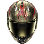 Shark Skwal i3 Venum Motorcycle Helmet - Black Red Gold