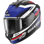 Shark D-Skwal 3 Firstlap Motorcycle Helmet - Matt Black Blue Red