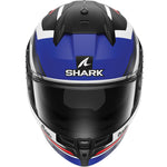Shark D-Skwal 3 Firstlap Motorcycle Helmet - Matt Black Blue Red