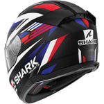 Shark D-Skwal 3 Firstlap Motorcycle Helmet - Matt Black Blue Red