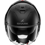 Shark Oxo Blank Mat Flip Front Motorcycle Helmet - Matt Black
