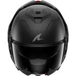 Shark Oxo Dark Shadow Flip Front Motorcycle Helmet - Matt Black