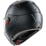 Shark Oxo Blank Flip Front Motorcycle Helmet - Gun Metal