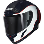 Nolan X-804 RS Ultra Carbon Asso Di Picche Motorcycle Helmet - Carbon White Red