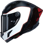 Nolan X-804 RS Ultra Carbon Asso Di Picche Motorcycle Helmet - Carbon White Red