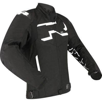 Richa Stradale Motorcycle Jacket - Black White