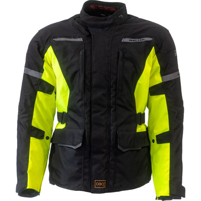 Richa Phantom Prime Motorcycle Jacket - Black Fluo