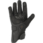 Richa Stradale Stealth Leather Motorcycle Gloves - Black Black