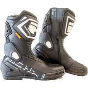 Richa Stradale Motorcycle Boots - Black White