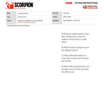 Scorpion Red Power Titanium Slip-On Exhaust For Honda CB 500 F 2019-2021