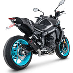 Scorpion Red Power Full System Black Ceramic Exhaust For Yamaha MT-09 2024-2025