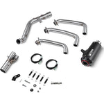 Scorpion Red Power Full System Black Ceramic Exhaust For Yamaha MT-09 2024-2025