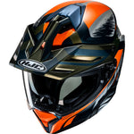 HJC RPHA 60 Quid Dual Sport Helmet - Orange Black