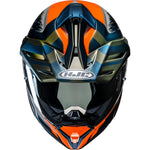 HJC RPHA 60 Quid Dual Sport Helmet - Orange Black