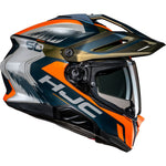 HJC RPHA 60 Quid Dual Sport Helmet - Orange Black