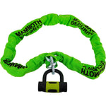 Mammoth Square Chain & D-Lock 10 mm x 1.5 m