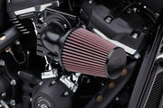 Cobra Cone Air Intake For Harley Davidson FLD 1690 2012 2013 - Black
