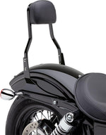 Cobra Square Sissy Bar For Harley Davidson FLSTF 1584 2007-2011 - Black