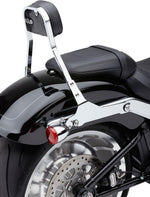 Cobra Detachable Backrest Kit For Harley Davidson FXBRS 1868 2018-2022 - Chrome 279mm