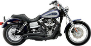 Cobra Speedster Swept Short Exhaust System - Harley Davidson FXDWGI 1450 EFI 2006 - Black