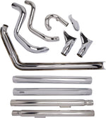 Cobra Bad Hombre Dual Exhaust System For Harley Davidson FXS 1690 2013 - Chrome