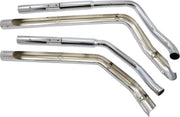 Cobra Dragster Exhaust System For Harley Davidson FXDXI 1450 EFI 2004-2005 - Chrome