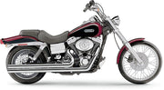 Cobra Speedster Long Exhaust System For Harley Davidson FXDWG 1584 2007-2011 - Chrome
