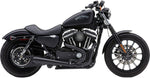 Cobra El Diablo 2:1 Exhaust System For Harley Davidson XL1200C 2014-2020 - Black