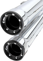 Cobra RPT 3" Silencers - Harley Davidson XL 883 N 2009-2013 - Chrome