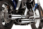 Cobra RPT 3" Silencers - Harley Davidson FXDLI 1450 EFI 2004-2006 - Chrome