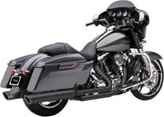 Cobra 909 Twins Silencers - Harley Davidson FLTRX1690 Road Glide 2011-2016 - Black