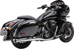 Cobra Tri-flo Silencers - Kawasaki VN 1700 2009-2016 - Chrome