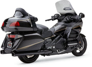 Cobra 4" Silencers For Honda GL 1800 HPN Goldwing 2007-2010 - Black