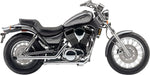 Cobra Drag Pipes Exhaust System For Suzuki VS 1400 GLP 1987-2003 - Chrome