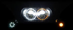 Custom Dynamics TruBeam LED Headlamp For Harley Davidson FLTRK 1868 2020-2024 Black Chrome Clear