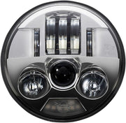 Custom Dynamics 5.75" ProBeam LED Headlamp For Harley Davidson FLSTSB 1584 2008-2011 Chrome
