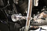 Custom Dynamics ProBeam LED Halo Fog Lamps For Harley Davidson FLHR 1340 1997-1998 Chrome Clear